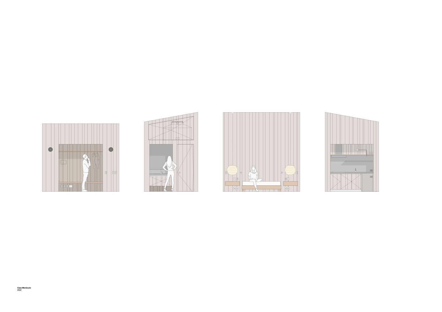 Alan Chu,公寓設計,公寓設計案例,78㎡,度假屋,度假公寓,森林住宅