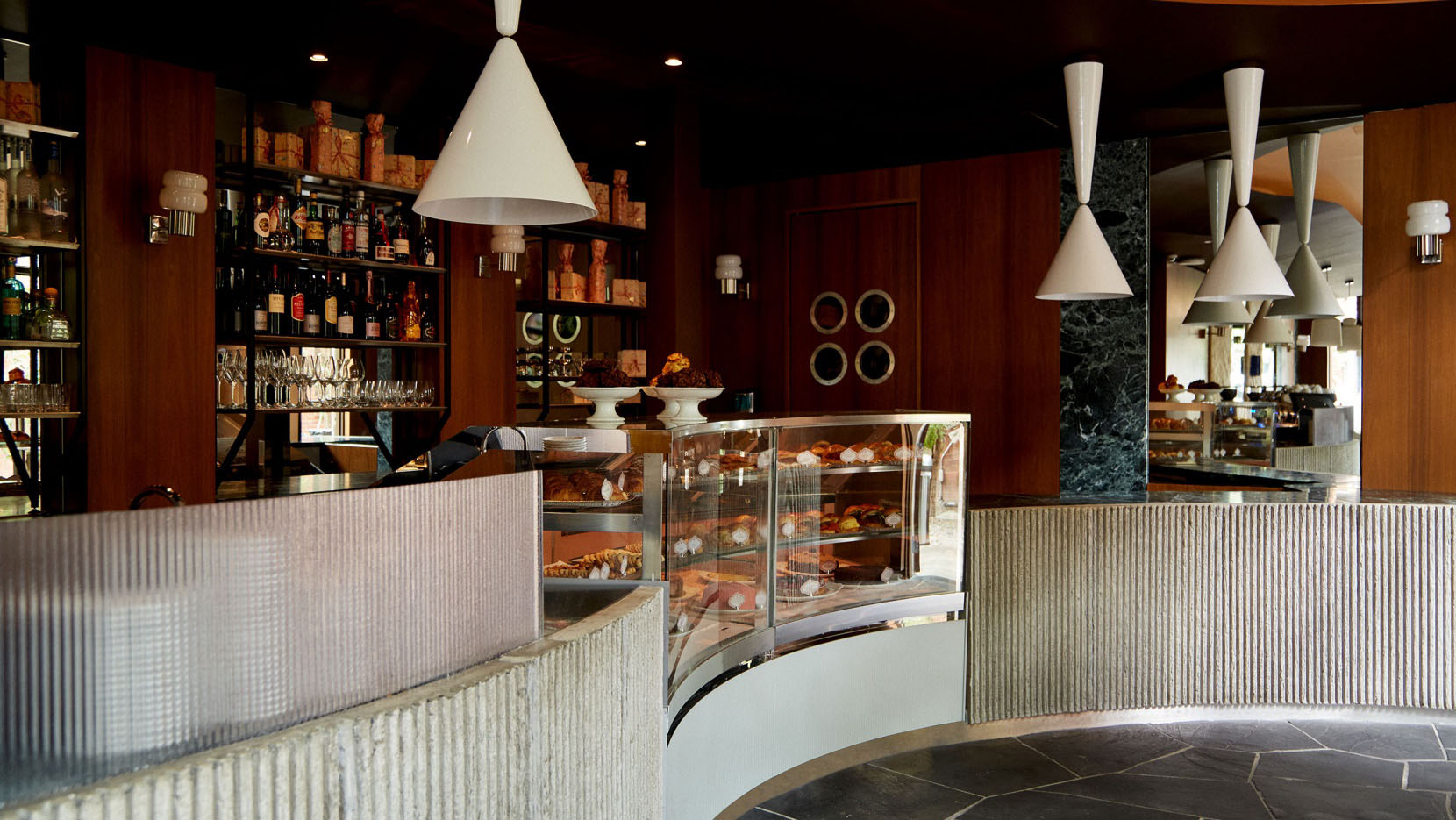 咖啡廳設計方案,咖啡廳裝修,休閑餐廳設計,Giampiero Tagliaferri,餐廳設計,酒吧,Sant Ambroeus餐廳,美國,酒吧餐廳設計