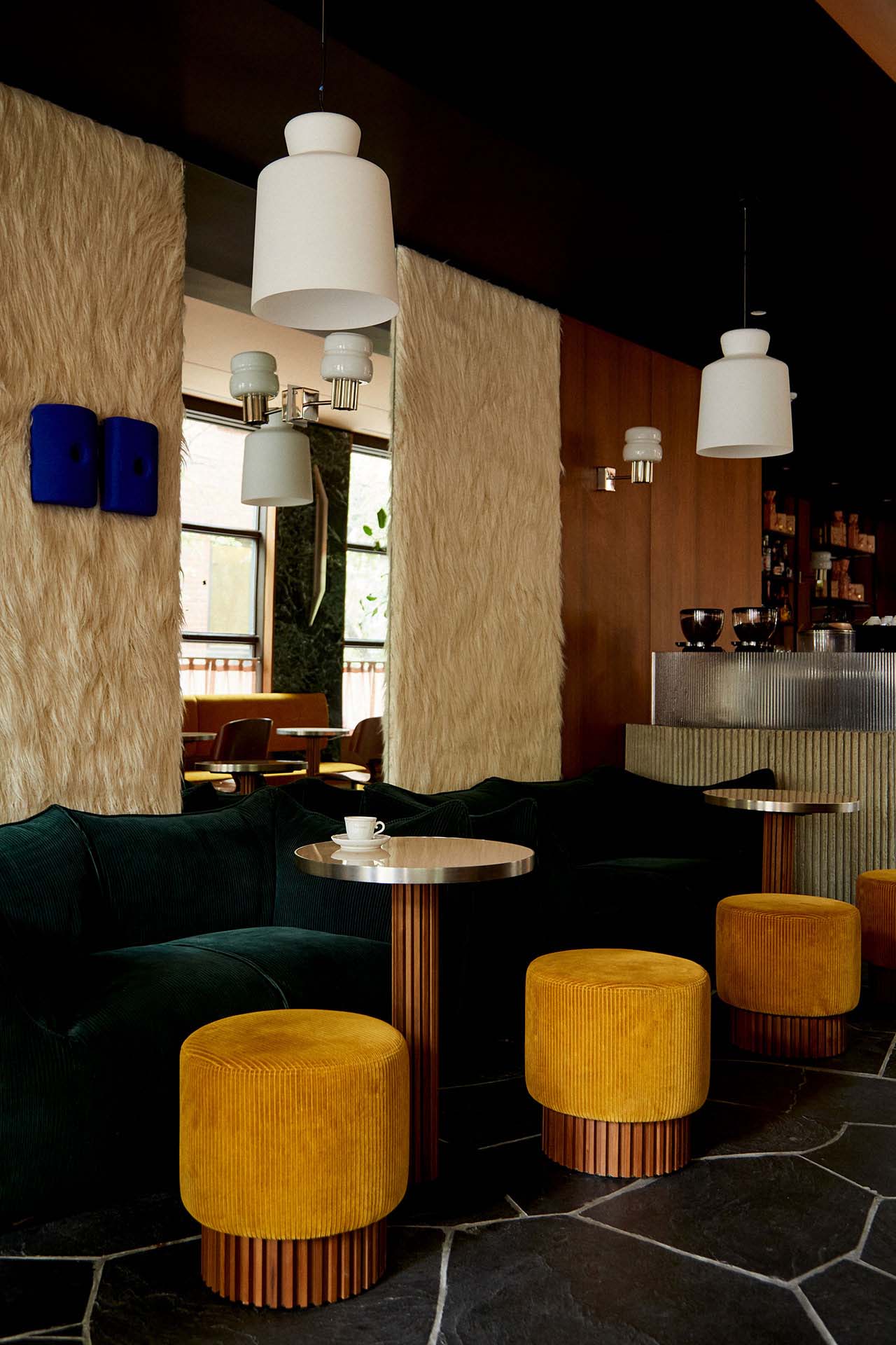 咖啡廳設計方案,咖啡廳裝修,休閑餐廳設計,Giampiero Tagliaferri,餐廳設計,酒吧,Sant Ambroeus餐廳,美國,酒吧餐廳設計