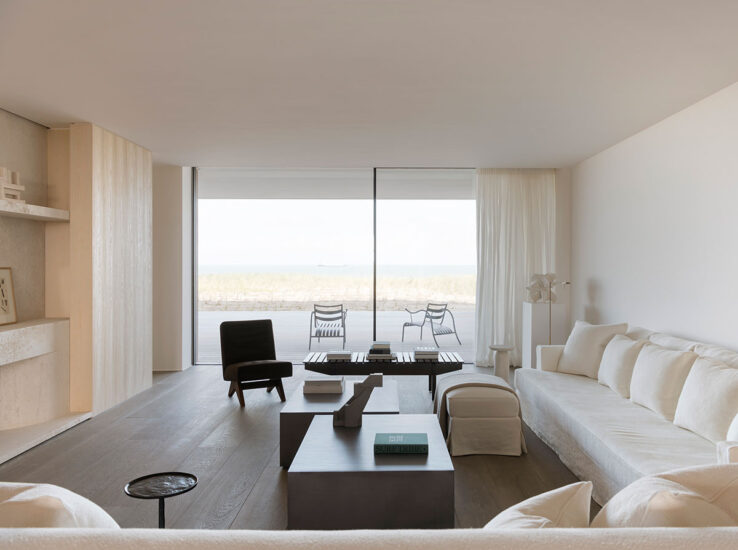 Eline Ostyn | 荷蘭極簡主義中性色海景別墅