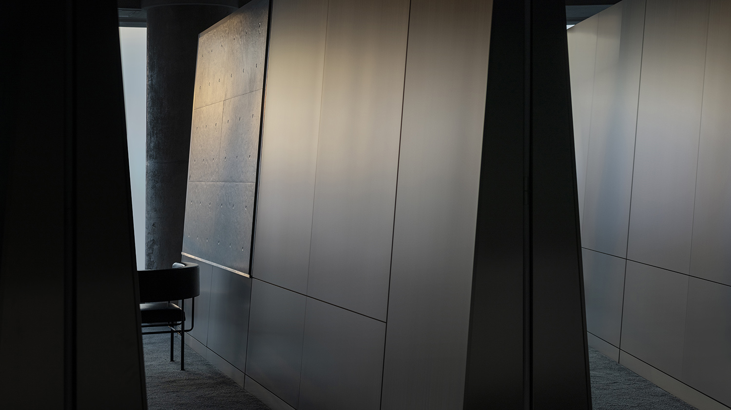 展廳設計,展廳設計案例,展廳設計方案,瓷磚展廳設計,材料展廳設計,建材展廳設計,佛山,費羅娜新概念展廳,費羅娜水泥瓷磚,正方良行設計