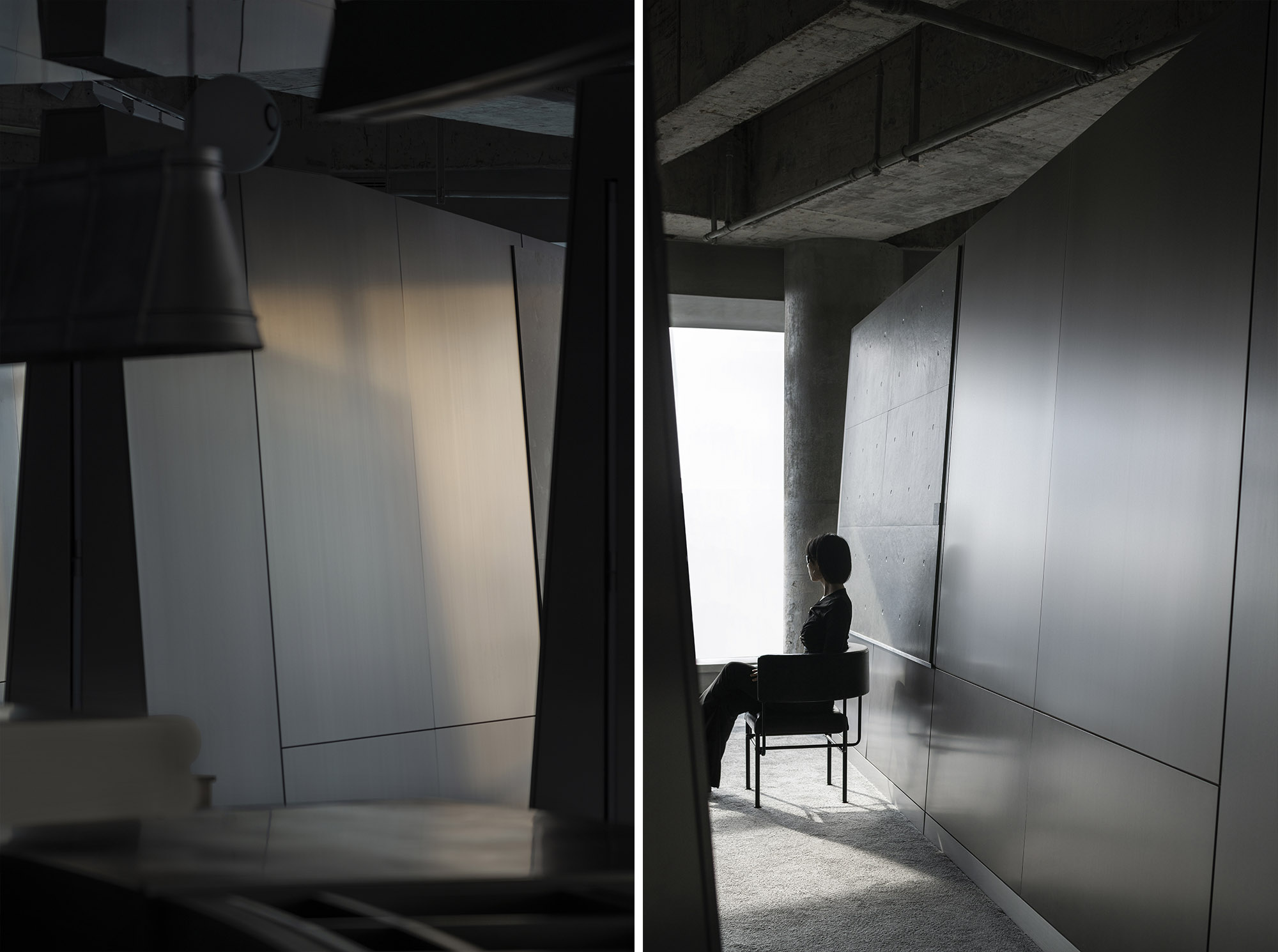 展廳設計,展廳設計案例,展廳設計方案,瓷磚展廳設計,材料展廳設計,建材展廳設計,佛山,費羅娜新概念展廳,費羅娜水泥瓷磚,正方良行設計