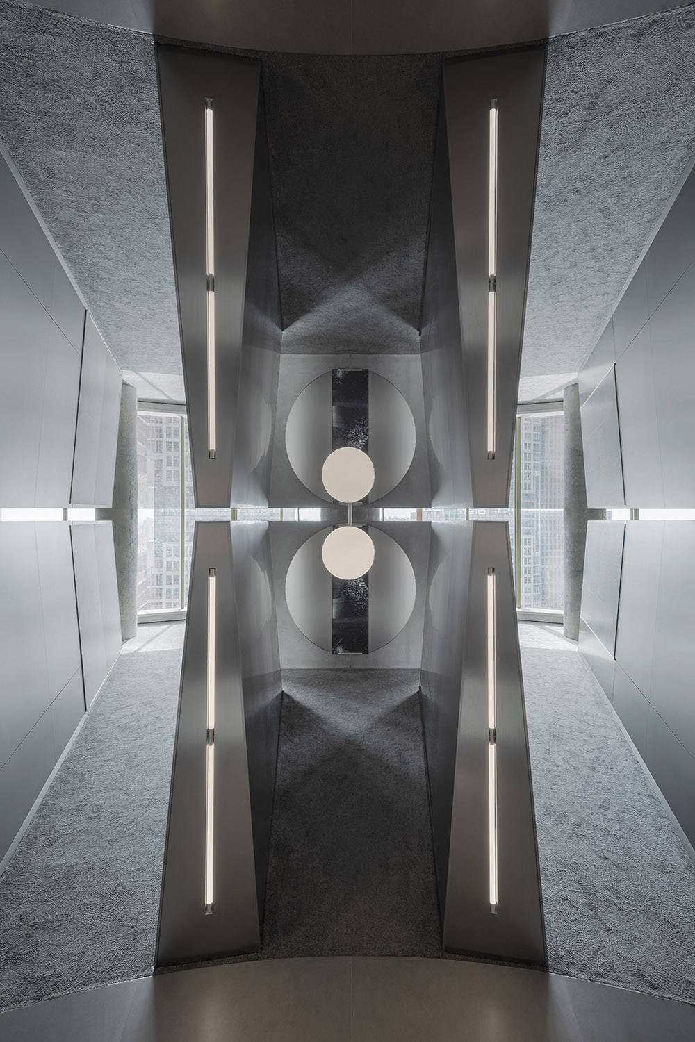 展廳設計,展廳設計案例,展廳設計方案,瓷磚展廳設計,材料展廳設計,建材展廳設計,佛山,費羅娜新概念展廳,費羅娜水泥瓷磚,正方良行設計