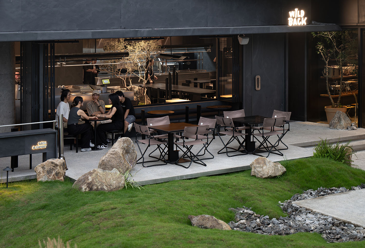 餐廳設計,休閑餐廳設計,主題餐廳設計,戶外主題餐廳設計,餐廳設計案例,餐廳設計方案,餐廳裝修,杭州,野回 WILDBACK,PIG DESIGN皮愛紀設計,李文強