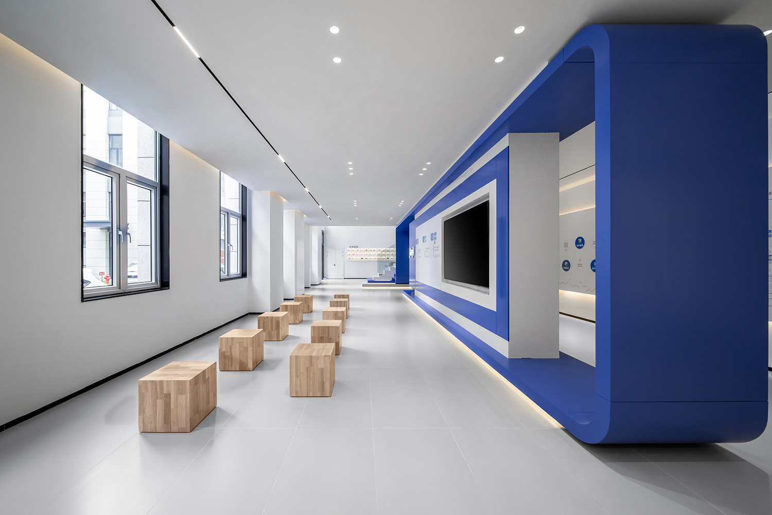 展廳設計,科技展廳設計,科技公司展廳設計,企業展廳設計,展廳設計案例,展廳設計方案,浙江嘉善,JIAYI柔版展廳,原一空間設計