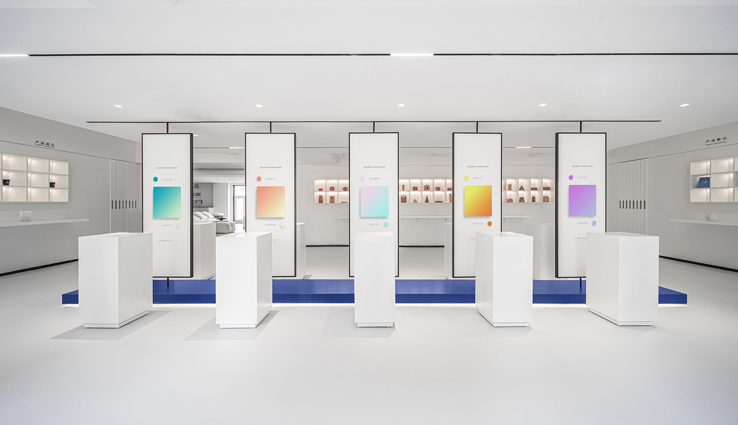 展廳設計,科技展廳設計,科技公司展廳設計,企業展廳設計,展廳設計案例,展廳設計方案,浙江嘉善,JIAYI柔版展廳,原一空間設計