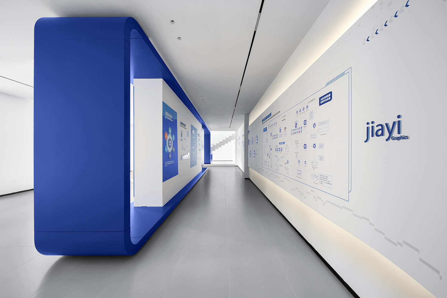 展廳設計,科技展廳設計,科技公司展廳設計,企業展廳設計,展廳設計案例,展廳設計方案,浙江嘉善,JIAYI柔版展廳,原一空間設計