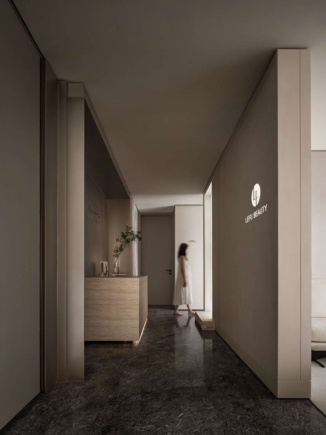 美容店設計,美容院設計,醫美空間設計,美容工作室設計,醫療美容診所設計,美容院設計方案,美容院設計案例,深圳,LEFU科技美容工作室,KAIPAI凱派設計