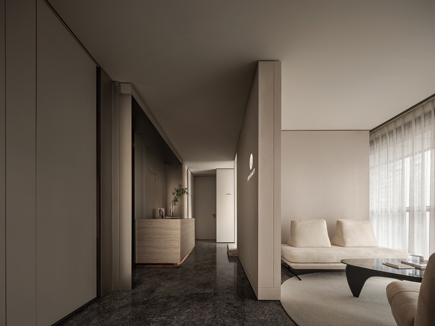 美容店設計,美容院設計,醫美空間設計,美容工作室設計,醫療美容診所設計,美容院設計方案,美容院設計案例,深圳,LEFU科技美容工作室,KAIPAI凱派設計