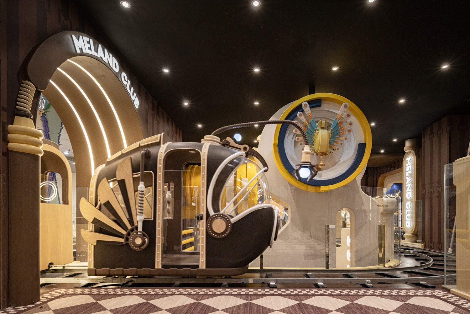 室內玩樂空間設計,親子遊戲空間設計,親子樂園空間設計,娛樂空間設計,北京,Meland club 4.0旗艦店,唯想國際,李想