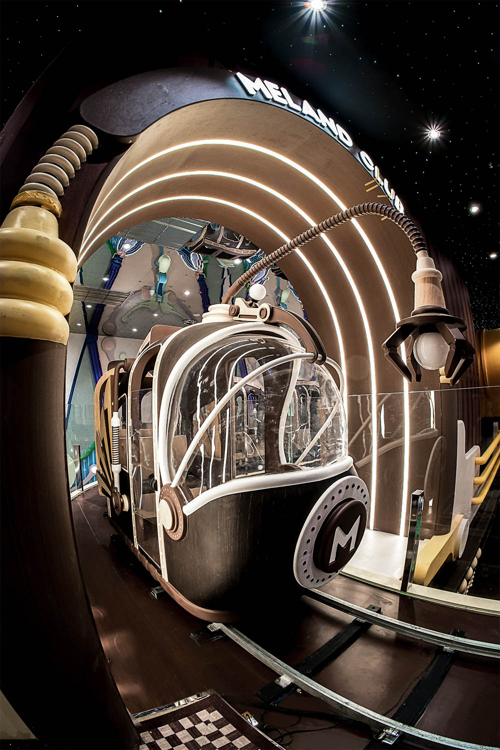 室內玩樂空間設計,親子遊戲空間設計,親子樂園空間設計,娛樂空間設計,北京,Meland club 4.0旗艦店,唯想國際,李想