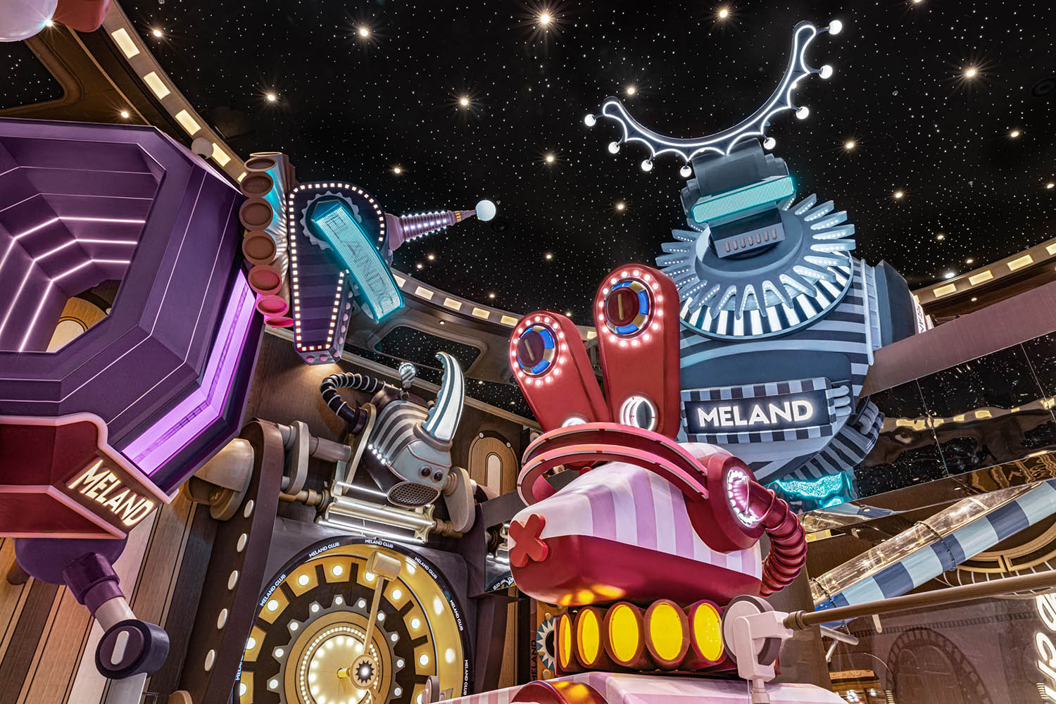 室內玩樂空間設計,親子遊戲空間設計,親子樂園空間設計,娛樂空間設計,北京,Meland club 4.0旗艦店,唯想國際,李想