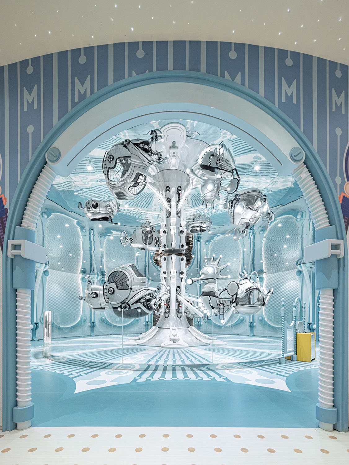 室內玩樂空間設計,親子遊戲空間設計,親子樂園空間設計,娛樂空間設計,北京,Meland club 4.0旗艦店,唯想國際,李想