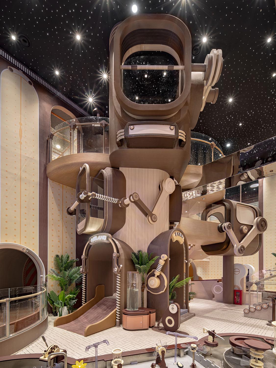 室內玩樂空間設計,親子遊戲空間設計,親子樂園空間設計,娛樂空間設計,北京,Meland club 4.0旗艦店,唯想國際,李想