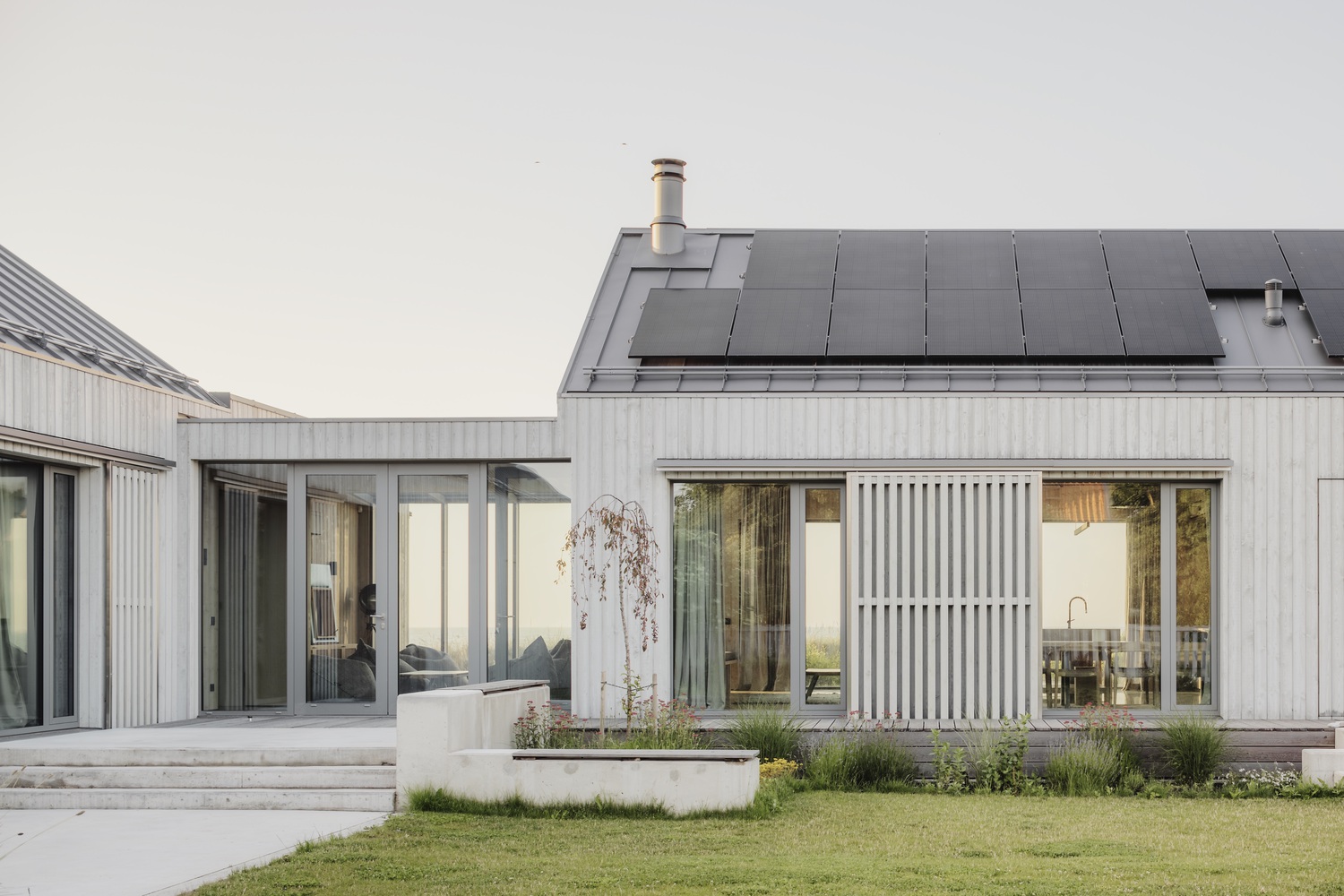 OAD,別墅設計案例,別墅設計方案,拉脫維亞,海景別墅,原木色,275㎡