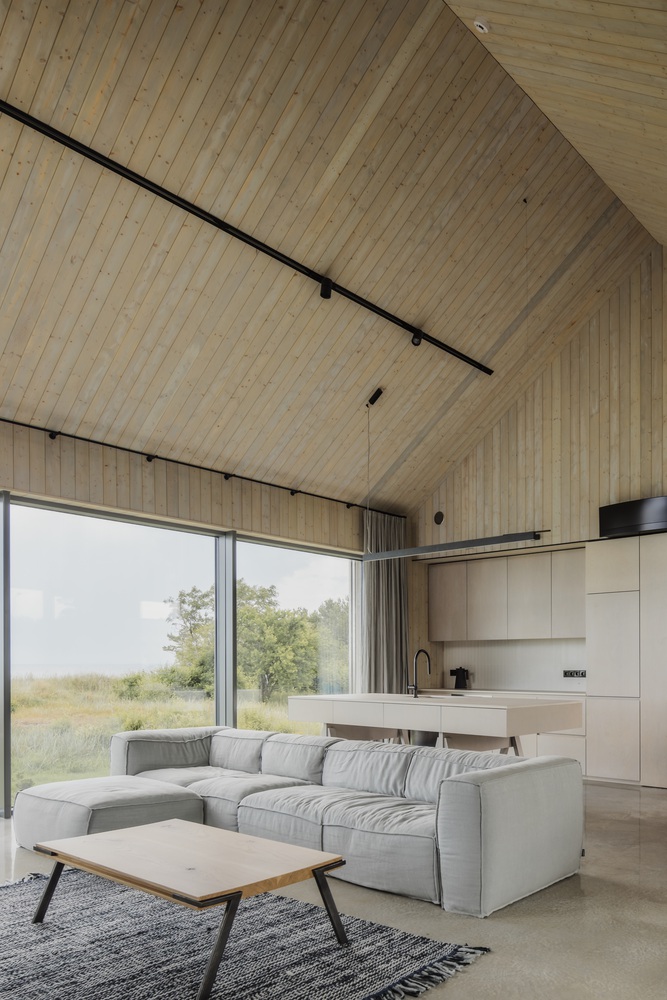 OAD,別墅設計案例,別墅設計方案,拉脫維亞,海景別墅,原木色,275㎡