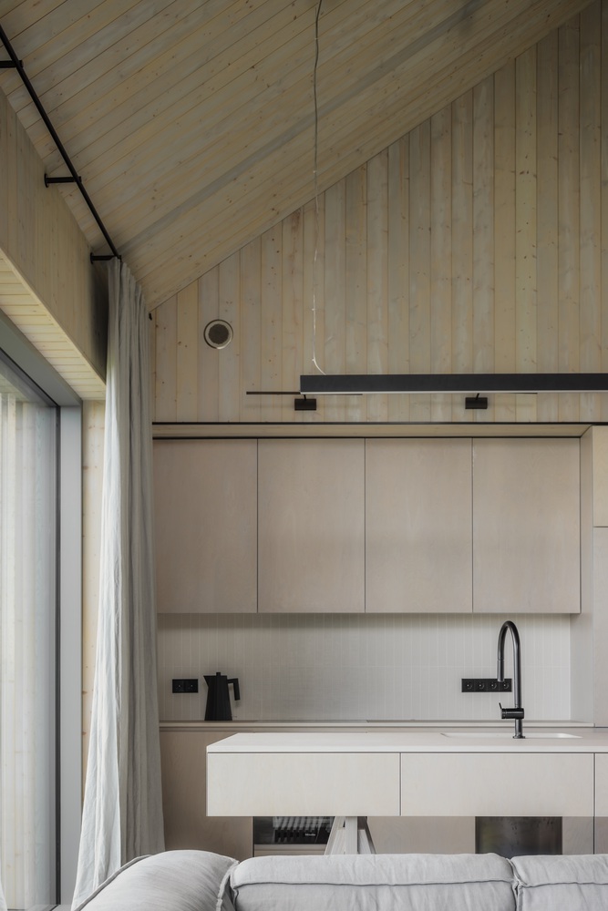 OAD,別墅設計案例,別墅設計方案,拉脫維亞,海景別墅,原木色,275㎡