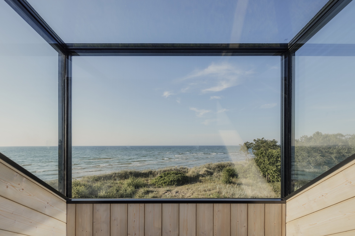 OAD,別墅設計案例,別墅設計方案,拉脫維亞,海景別墅,原木色,275㎡