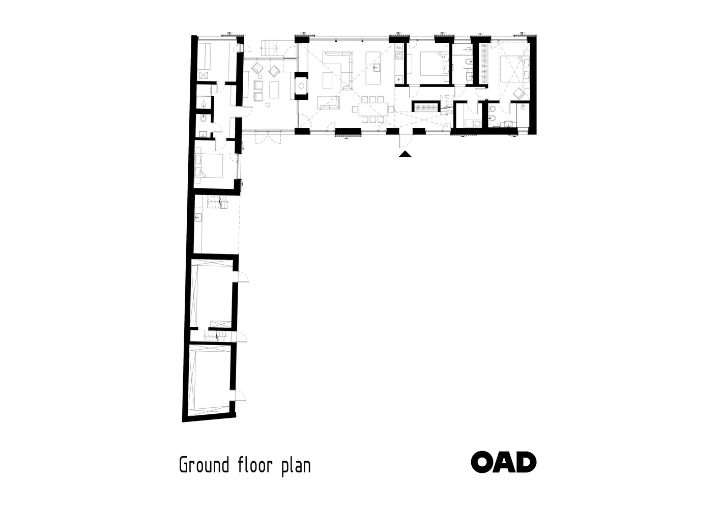 OAD,別墅設計案例,別墅設計方案,拉脫維亞,海景別墅,原木色,275㎡