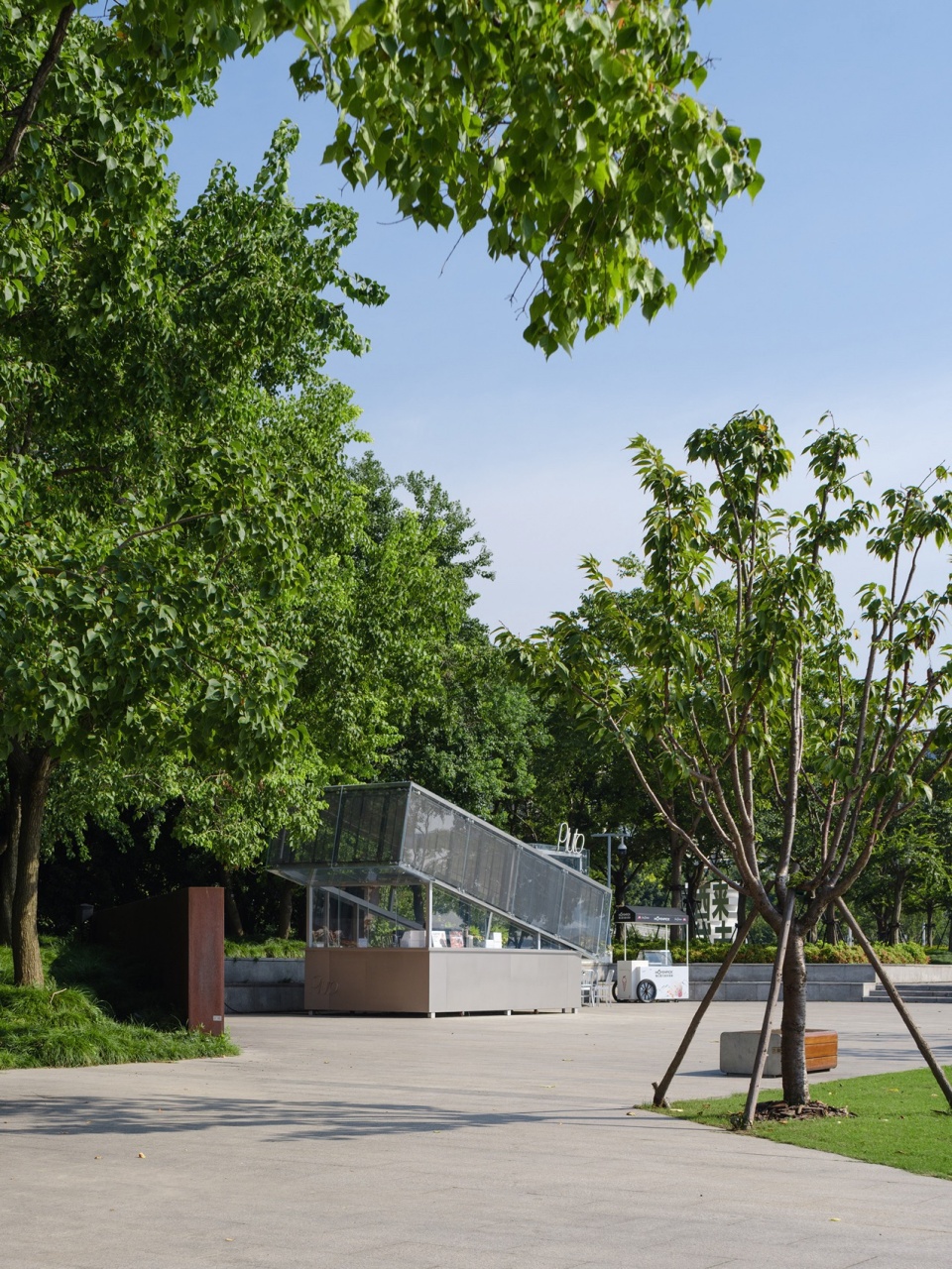 咖啡店設計,創意咖啡亭,咖啡亭裝置設計,裝置設計,上海,Pluto X徐彙濱江咖啡亭,UN-GROUP未集建築,賈濤