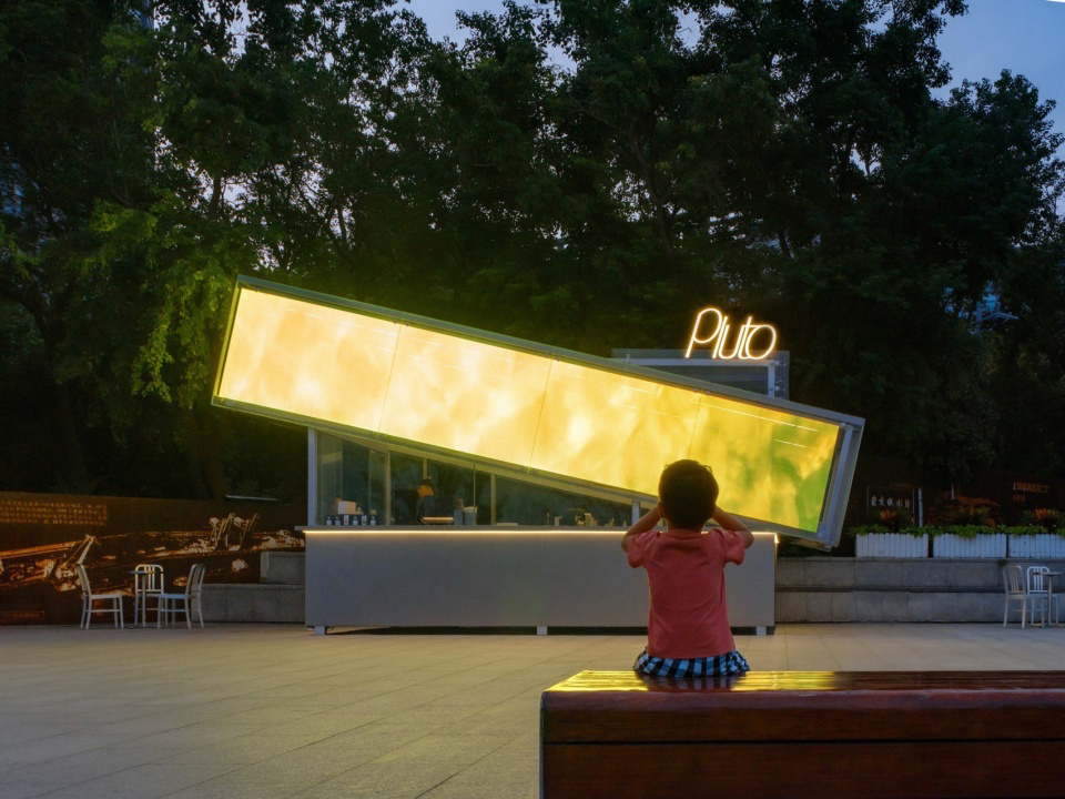 咖啡店設計,創意咖啡亭,咖啡亭裝置設計,裝置設計,上海,Pluto X徐彙濱江咖啡亭,UN-GROUP未集建築,賈濤