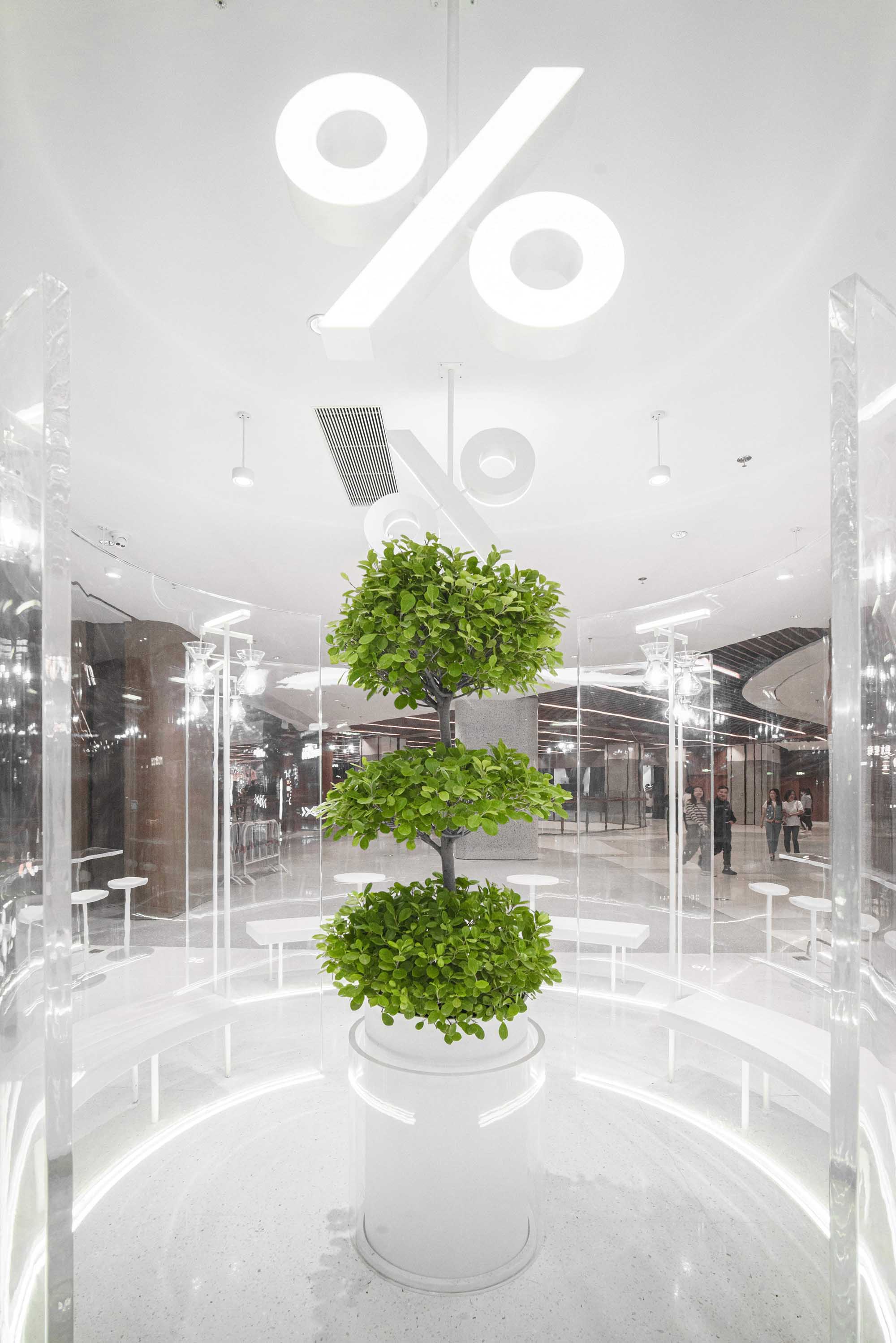 NKAA Studio,咖啡廳設計,%Arabica,上海,阿拉比卡咖啡,上海新天地,咖啡店設計