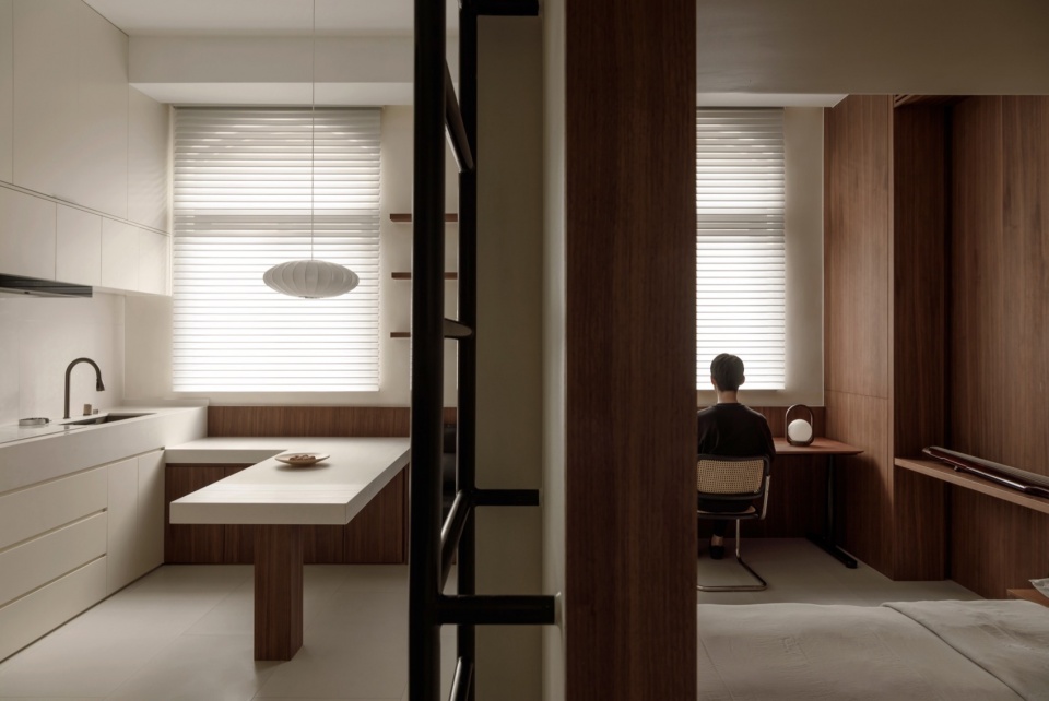 42㎡住宅設計,42㎡,小戶型設計,家裝設計,公寓設計,公寓改造,舊房翻新,閣樓設計,小戶型設計案例,公寓設計案例,上海,古琴之家,辰時空間設計