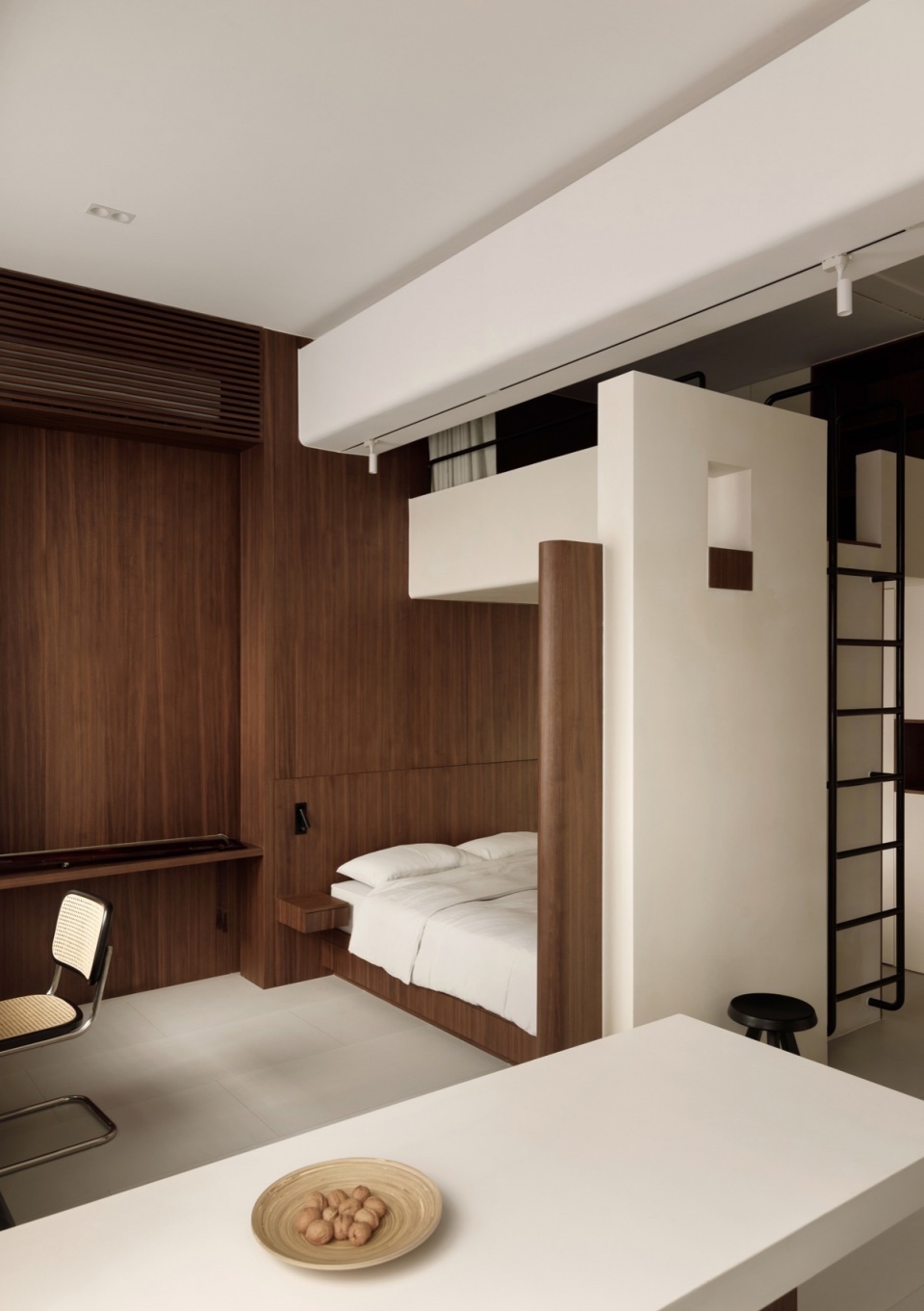 42㎡住宅設計,42㎡,小戶型設計,家裝設計,公寓設計,公寓改造,舊房翻新,閣樓設計,小戶型設計案例,公寓設計案例,上海,古琴之家,辰時空間設計