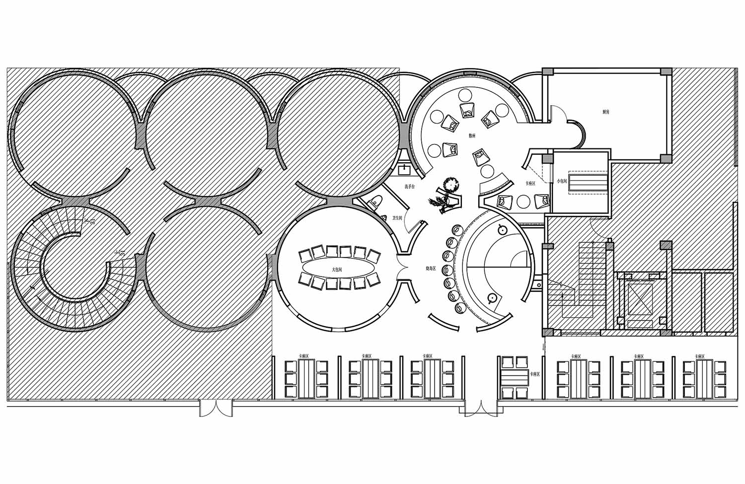餐廳設計,休閑餐廳設計,主題餐廳設計,創意餐廳設計,餐廳設計案例,餐廳設計方案,餐廳裝修,上海,太空艙馬燒餐廳,DCDSAA澱川建築事務所