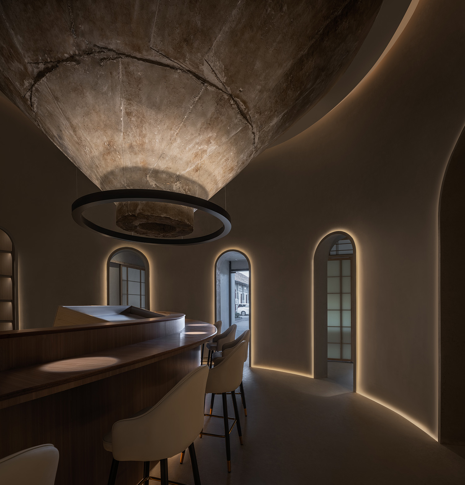 餐廳設計,休閑餐廳設計,主題餐廳設計,創意餐廳設計,餐廳設計案例,餐廳設計方案,餐廳裝修,上海,太空艙馬燒餐廳,DCDSAA澱川建築事務所