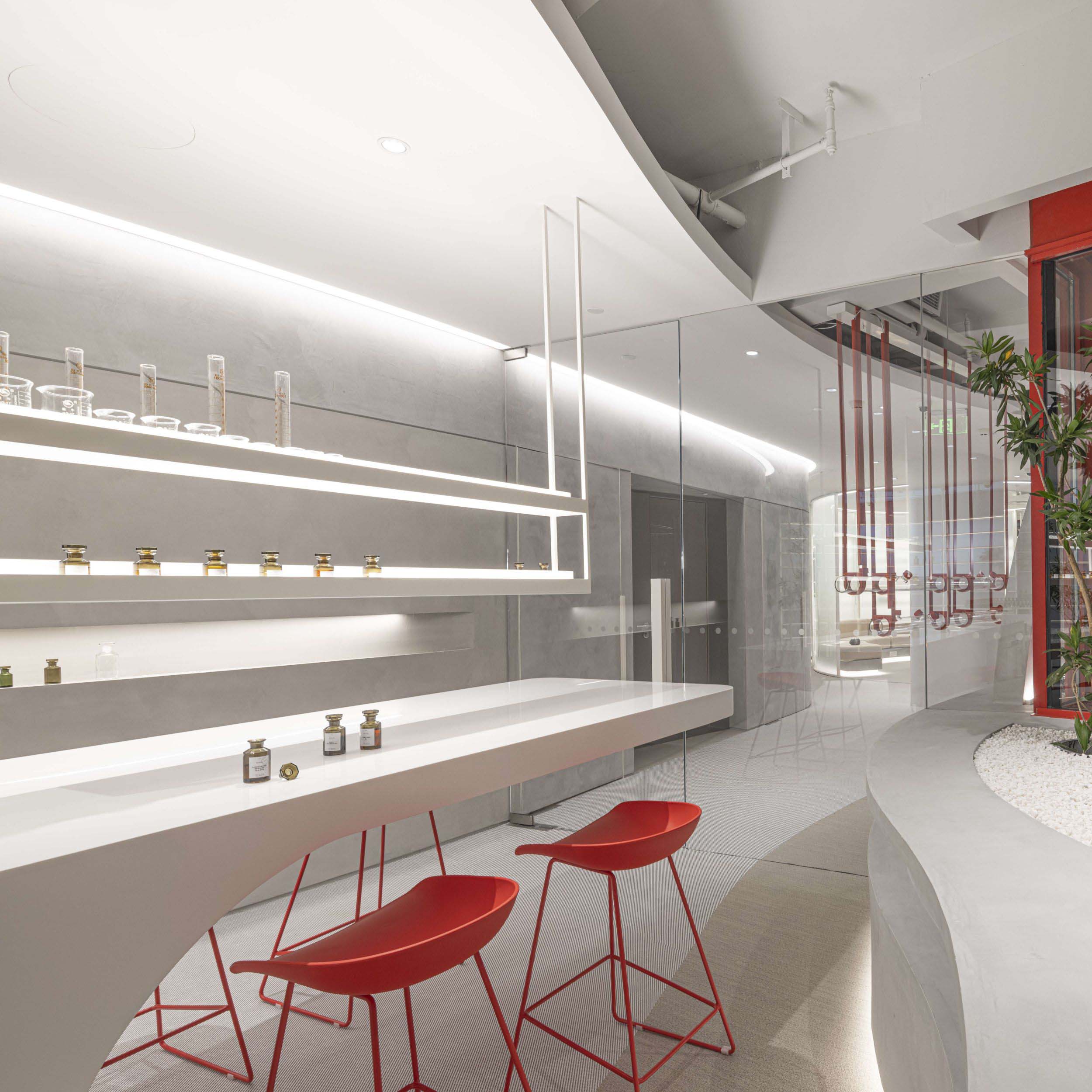 辦公室設計,辦公室設計案例,辦公室設計方案,辦公室裝修,開放式辦公室設計,辦公室展廳,上海,SYMRISE fragrances,RAMOPRIMO頭條計畫