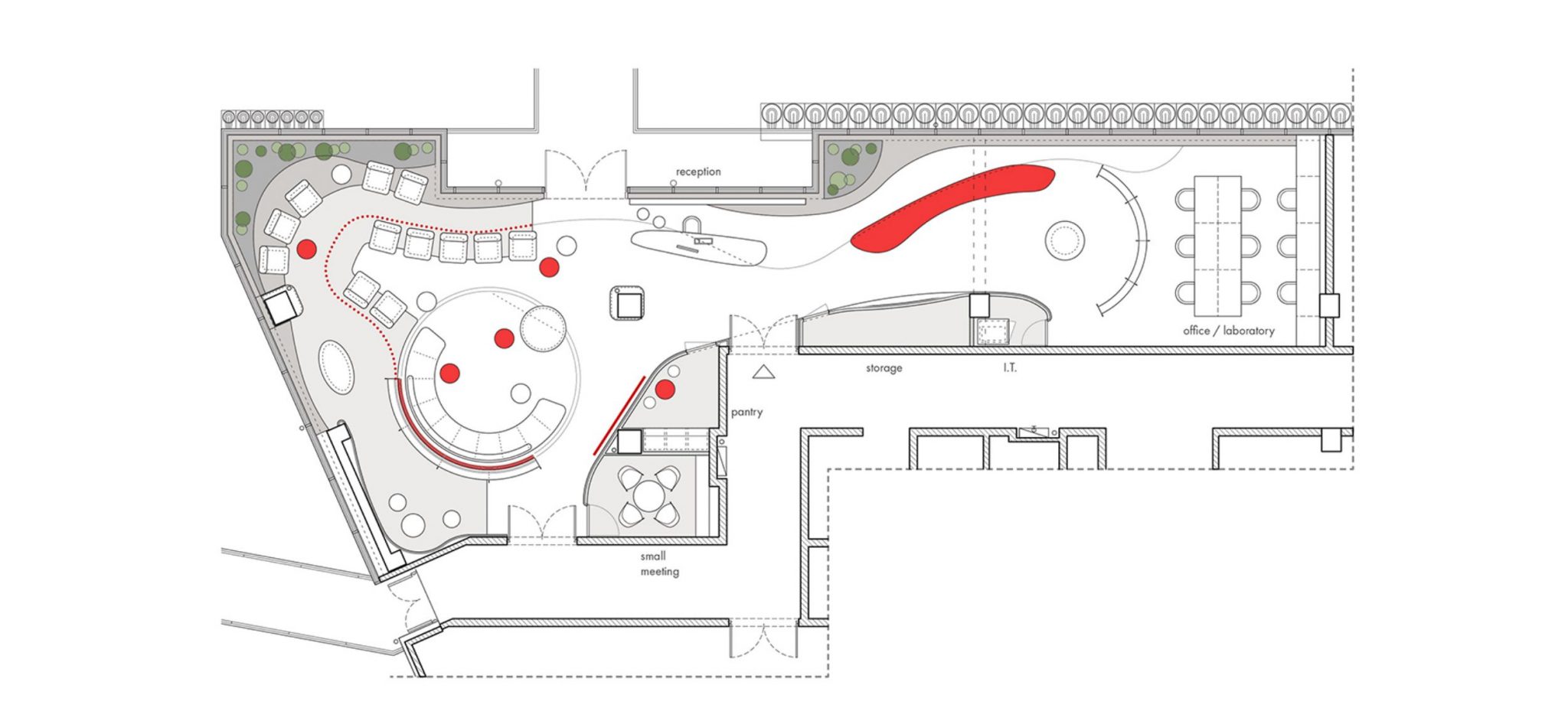 辦公室設計,辦公室設計案例,辦公室設計方案,辦公室裝修,開放式辦公室設計,辦公室展廳,上海,SYMRISE fragrances,RAMOPRIMO頭條計畫