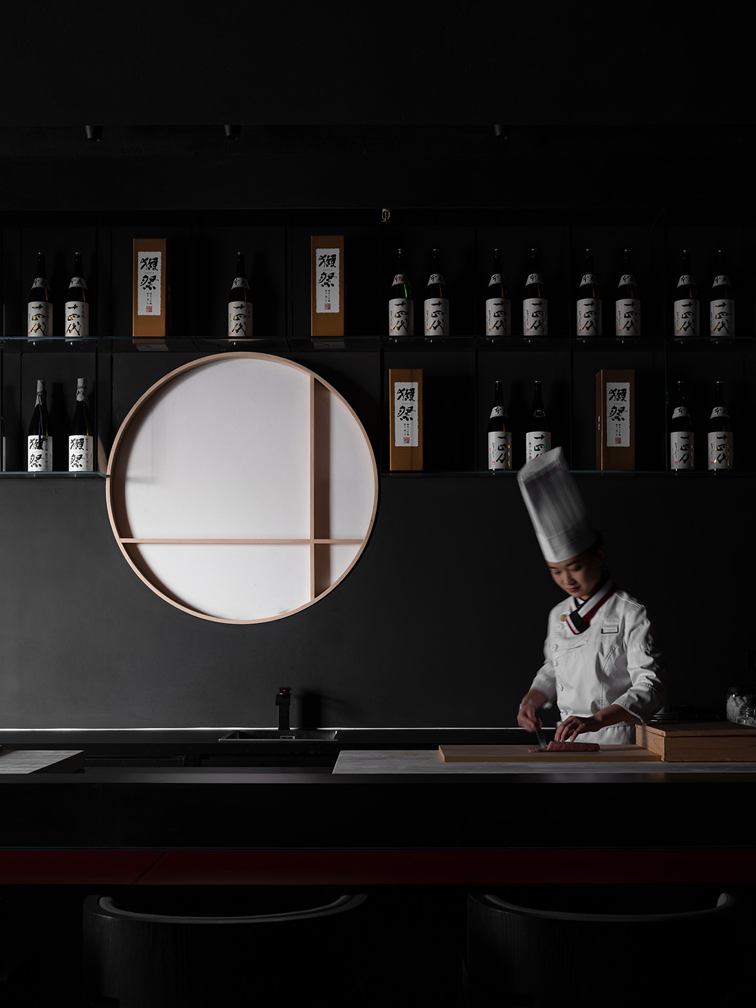 餐廳設計,日料餐廳設計,日料店設計,高檔餐廳設計,餐廳設計案例,餐廳設計方案,餐廳裝修,餐廳效果圖,深圳,「常虹」·鐵板料理,艾克建築設計,謝培河