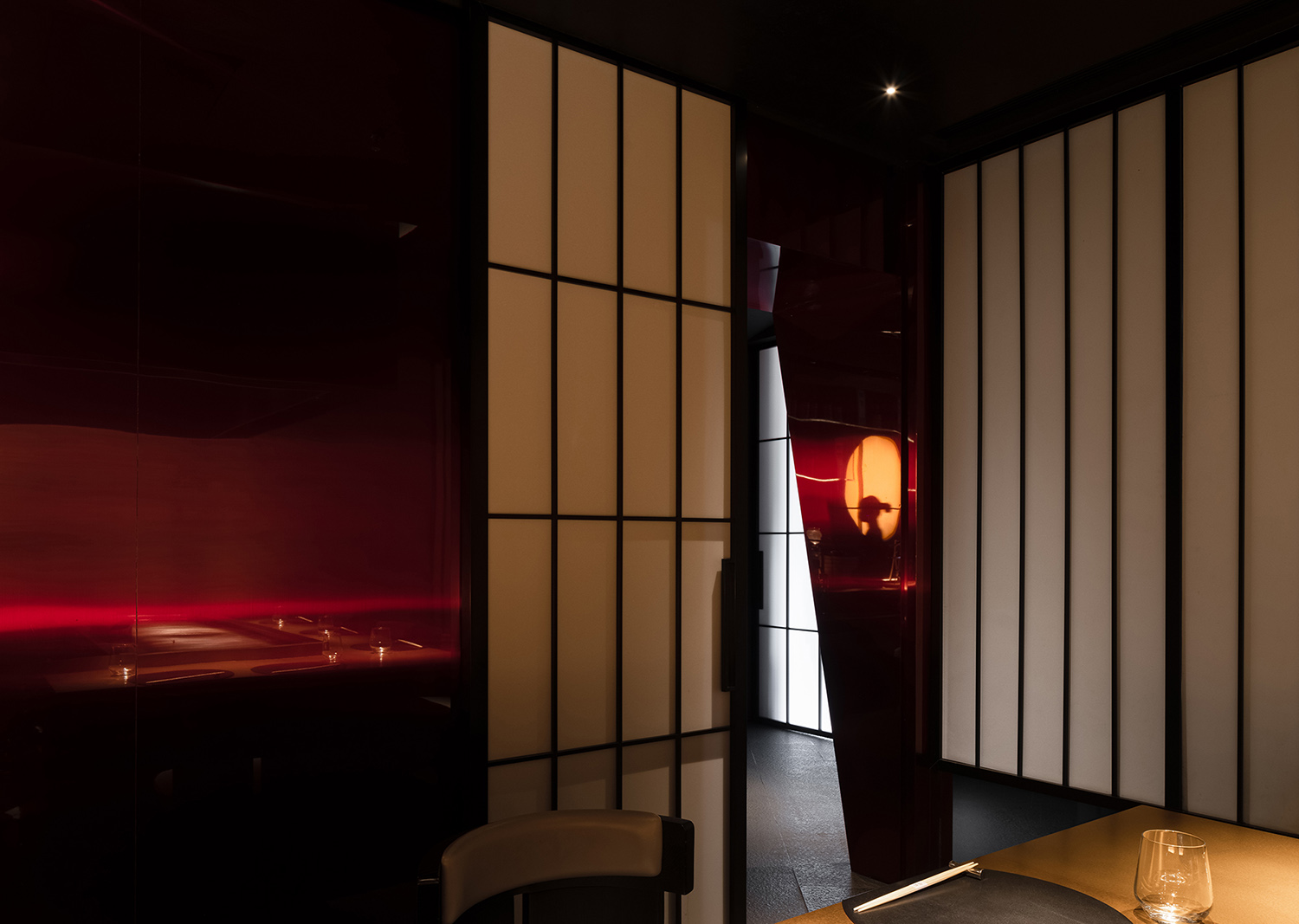 餐廳設計,日料餐廳設計,日料店設計,高檔餐廳設計,餐廳設計案例,餐廳設計方案,餐廳裝修,餐廳效果圖,深圳,「常虹」·鐵板料理,艾克建築設計,謝培河