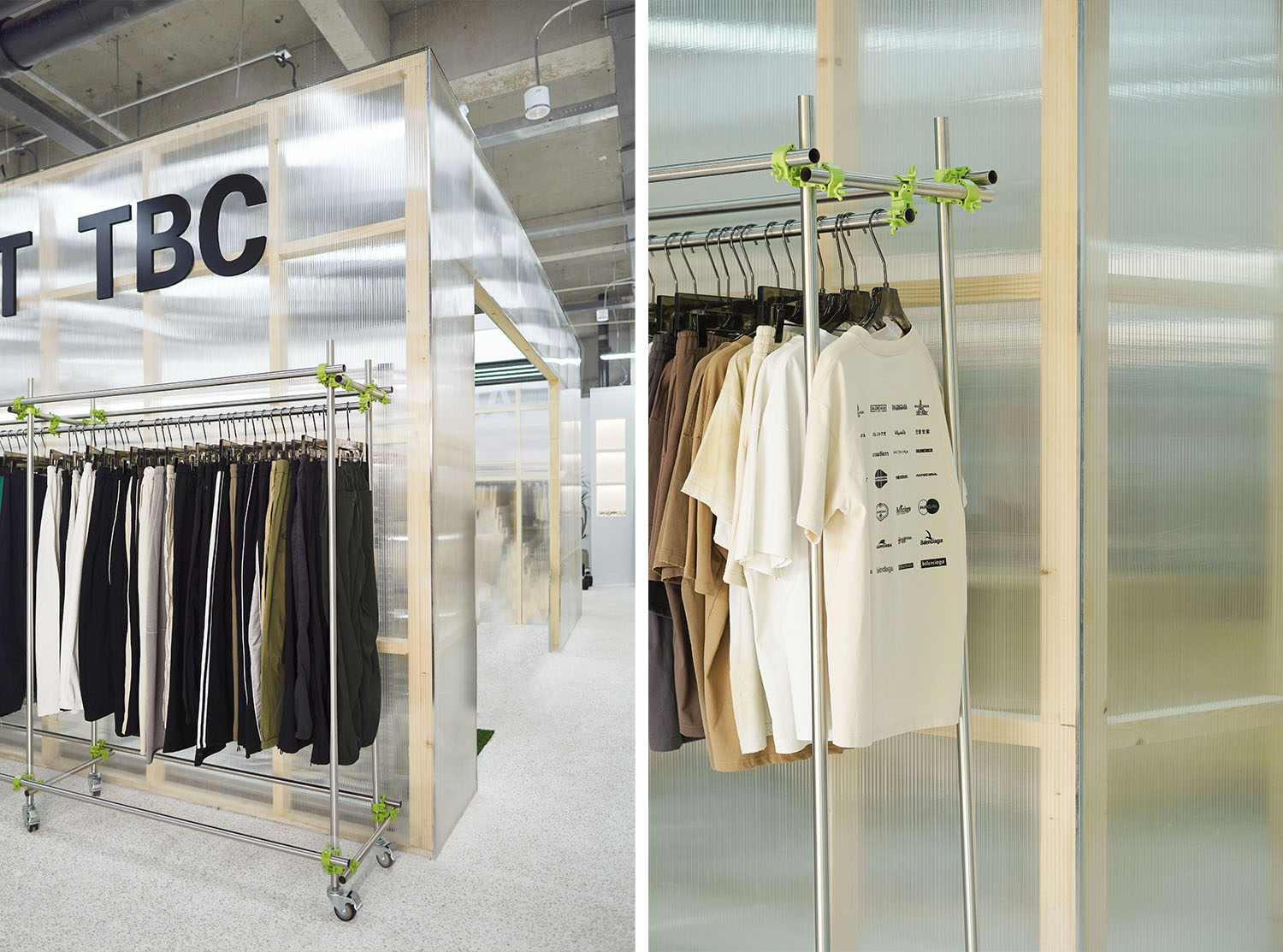 商店設計,零售店設計,買手店設計,服裝店設計,服飾零售店設計,零售店設計案例,零售店設計方案,天津,TBC買手店,LLLOOK STUDIO