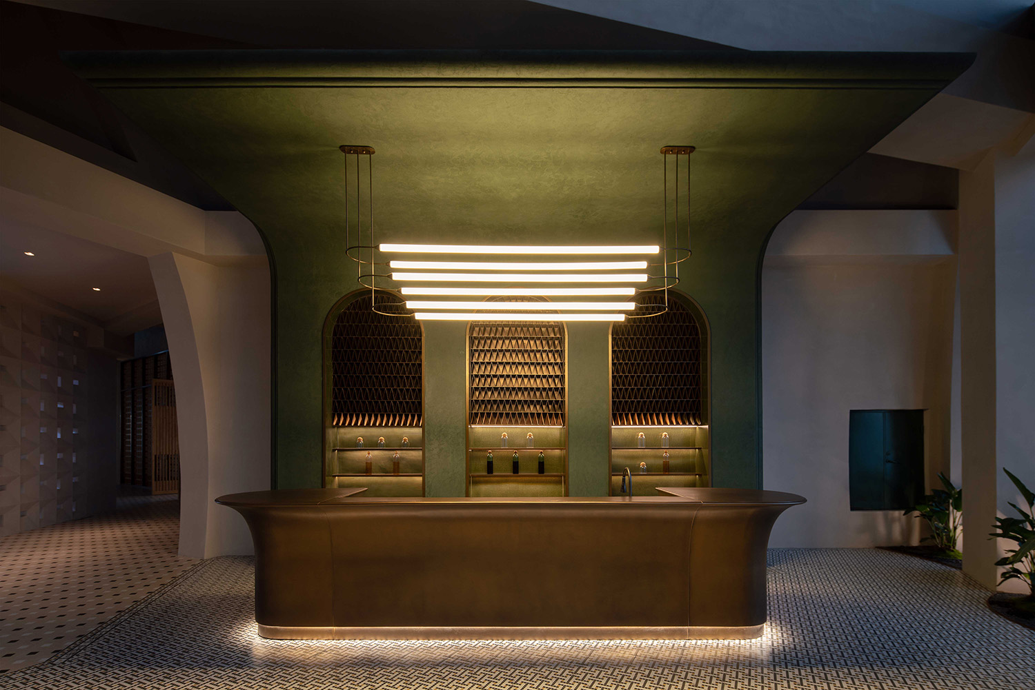 展廳設計,企業展廳設計,茶室設計,接待中心設計,浙江台州,騰達中心34層屋頂花園,作意設計