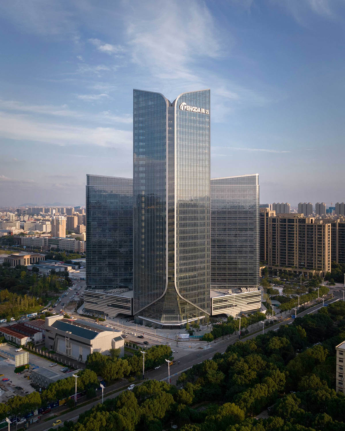 展廳設計,企業展廳設計,茶室設計,接待中心設計,浙江台州,騰達中心34層屋頂花園,作意設計