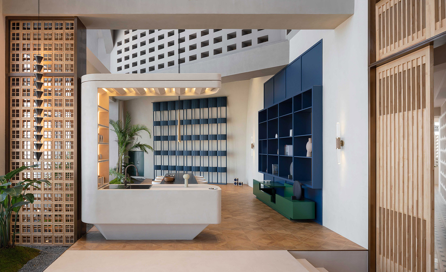 展廳設計,企業展廳設計,茶室設計,接待中心設計,浙江台州,騰達中心34層屋頂花園,作意設計