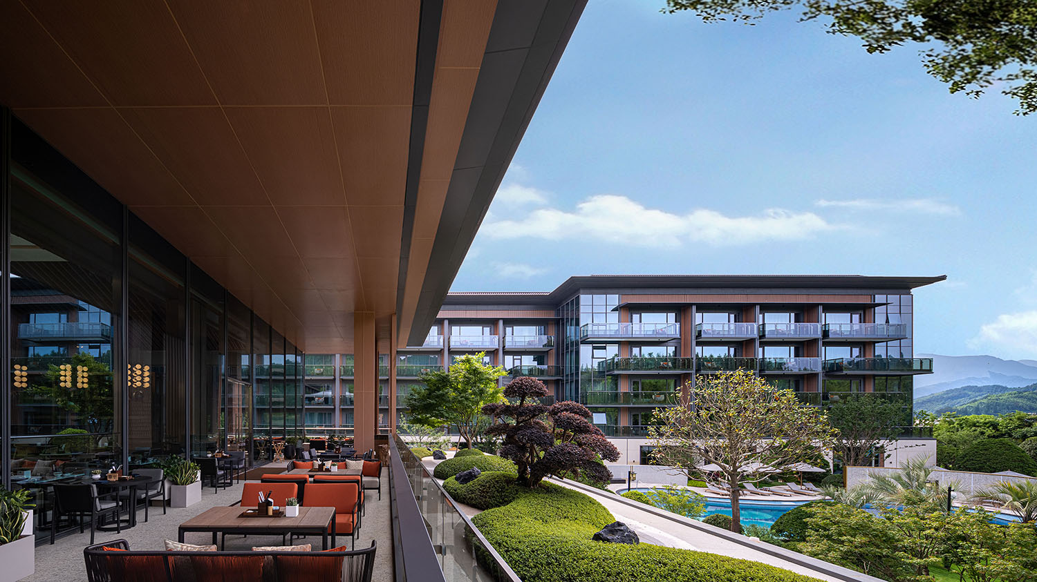 精品酒店,度假酒店,酒店設計案例,度假酒店設計方案,設計酒店,酒店設計,杭州,天目山英迪格酒店,AVAD範可薩設計