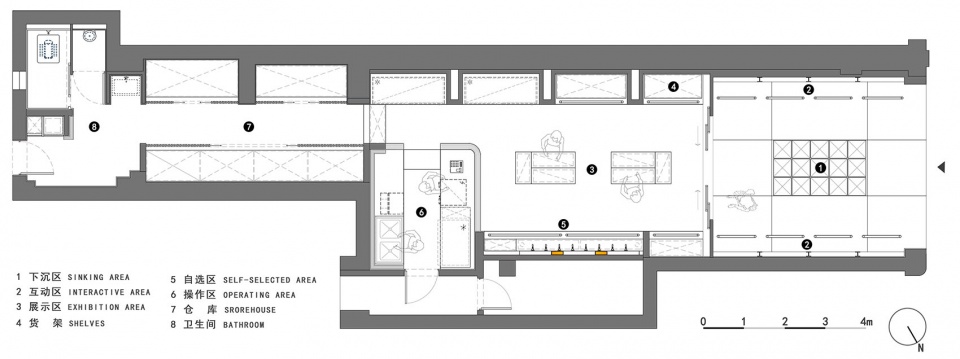商店設計,零售店設計案例,零售店設計方案,零售店設計,食品零售店設計,飲料零售店設計,食品店設計,酒吧設計,武漢,公路商店,向生設計事務所