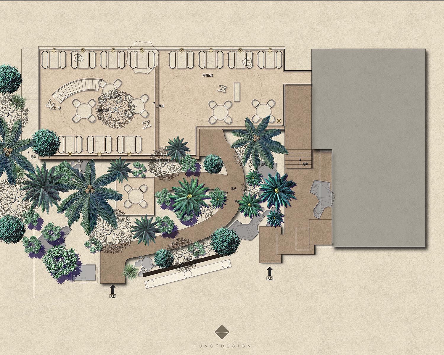 餐廳設計,餐廳設計案例,餐廳設計方案,休閑餐廳設計,網紅餐廳,餐廳裝修,餐廳效果圖,餐廳改造,spa,按摩店設計,西雙版納,春武裏,方糖設計