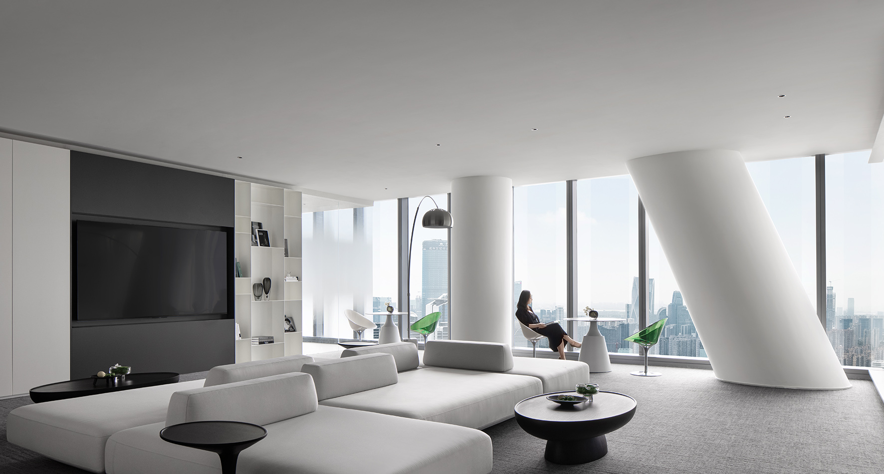 辦公室設計,媒體公司辦公室設計,直播辦公室設計,辦公室設計案例,辦公室設計方案,開放式辦公室設計,杭州,英明向太直播辦公室,杭州時上建築空間設計事務所,沈墨