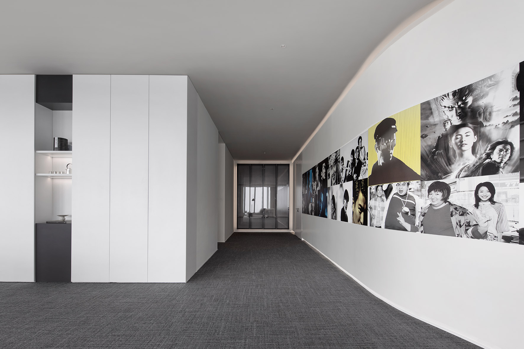 辦公室設計,媒體公司辦公室設計,直播辦公室設計,辦公室設計案例,辦公室設計方案,開放式辦公室設計,杭州,英明向太直播辦公室,杭州時上建築空間設計事務所,沈墨