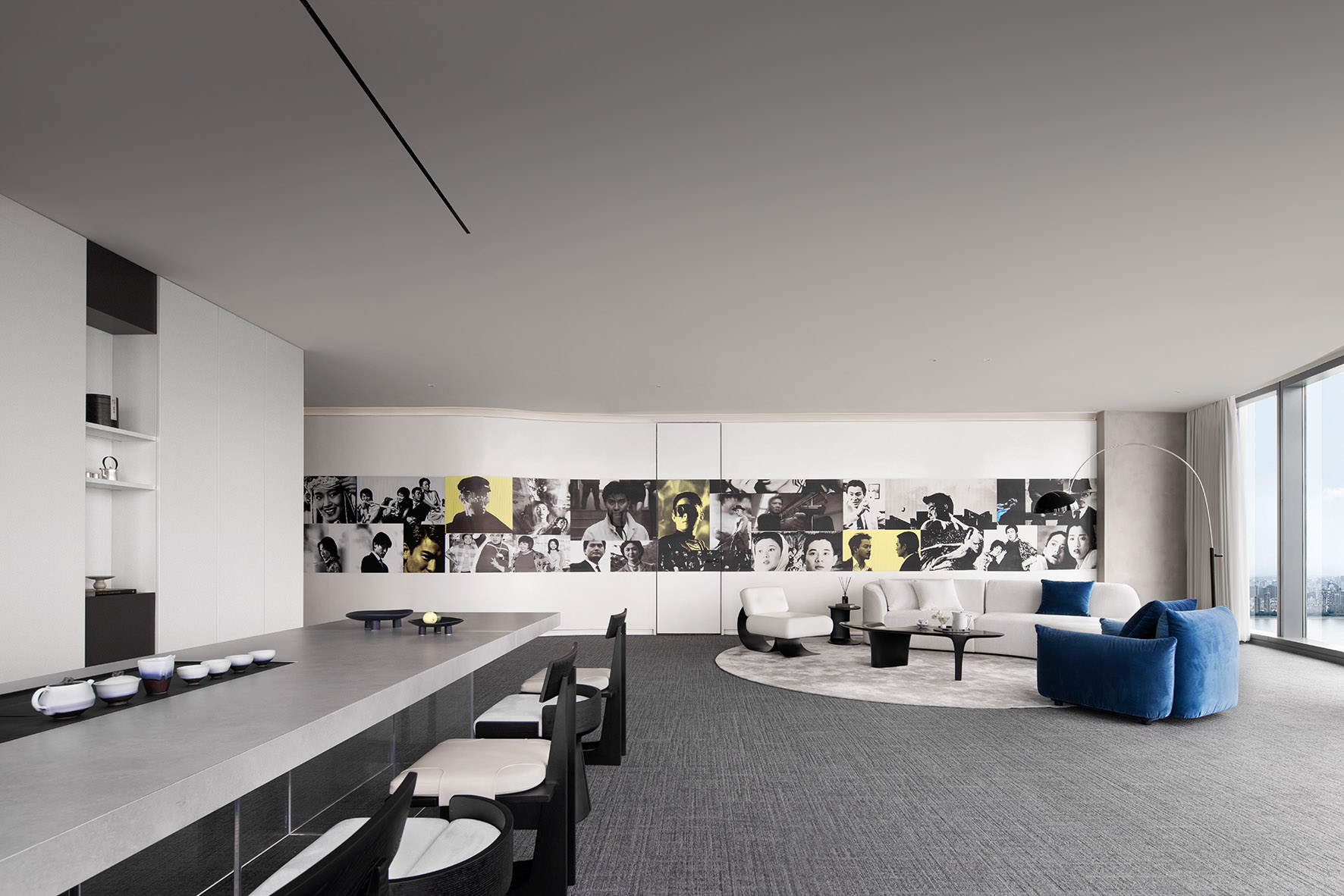 辦公室設計,媒體公司辦公室設計,直播辦公室設計,辦公室設計案例,辦公室設計方案,開放式辦公室設計,杭州,英明向太直播辦公室,杭州時上建築空間設計事務所,沈墨