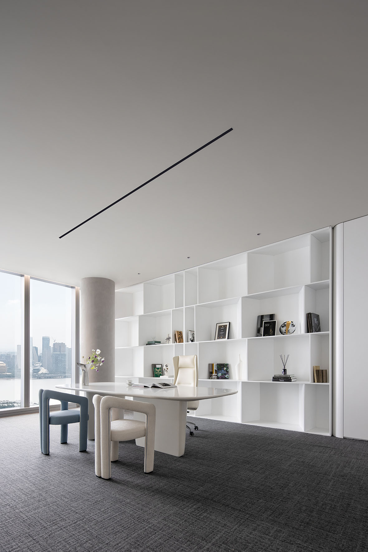 辦公室設計,媒體公司辦公室設計,直播辦公室設計,辦公室設計案例,辦公室設計方案,開放式辦公室設計,杭州,英明向太直播辦公室,杭州時上建築空間設計事務所,沈墨