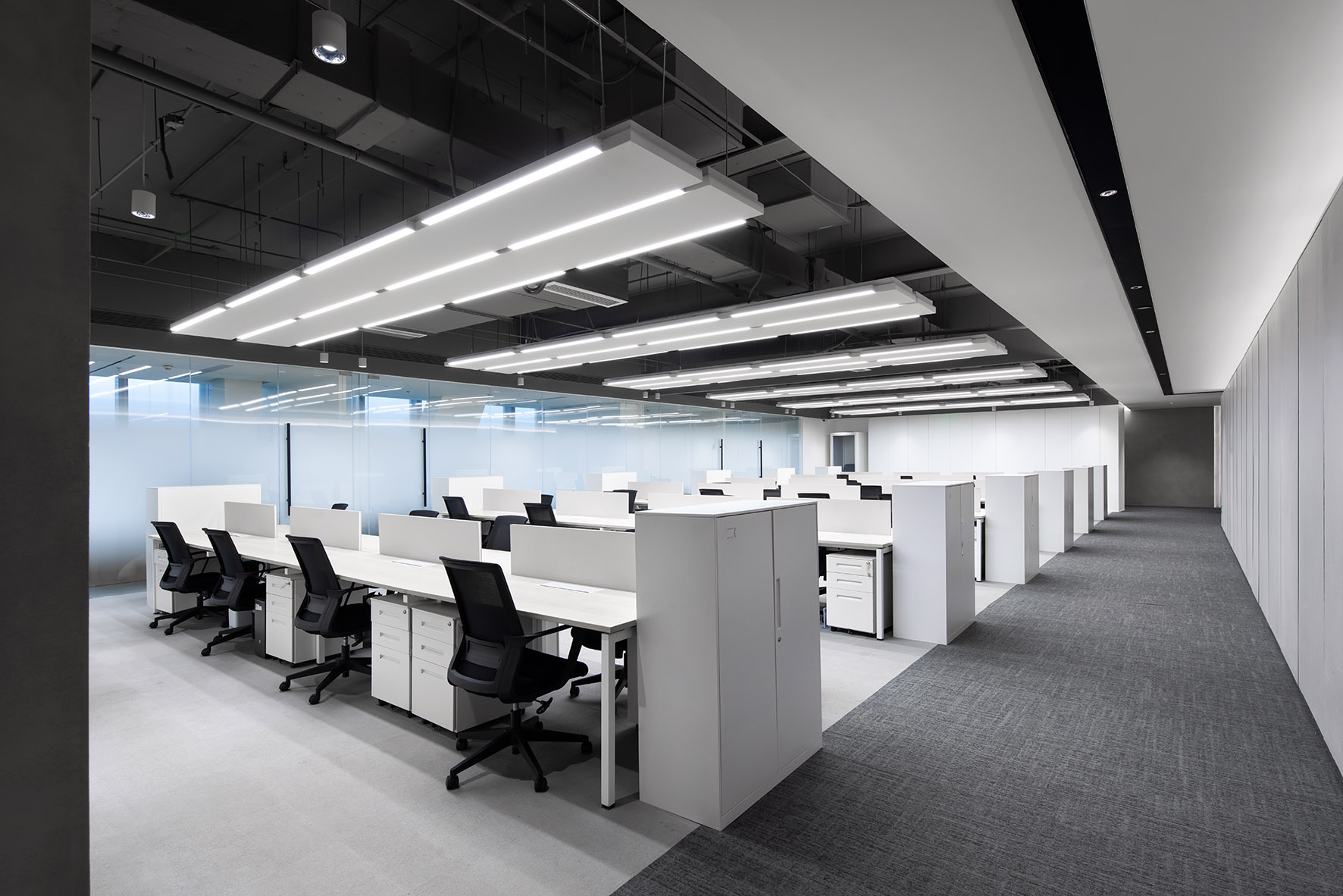 辦公室設計,媒體公司辦公室設計,直播辦公室設計,辦公室設計案例,辦公室設計方案,開放式辦公室設計,杭州,英明向太直播辦公室,杭州時上建築空間設計事務所,沈墨