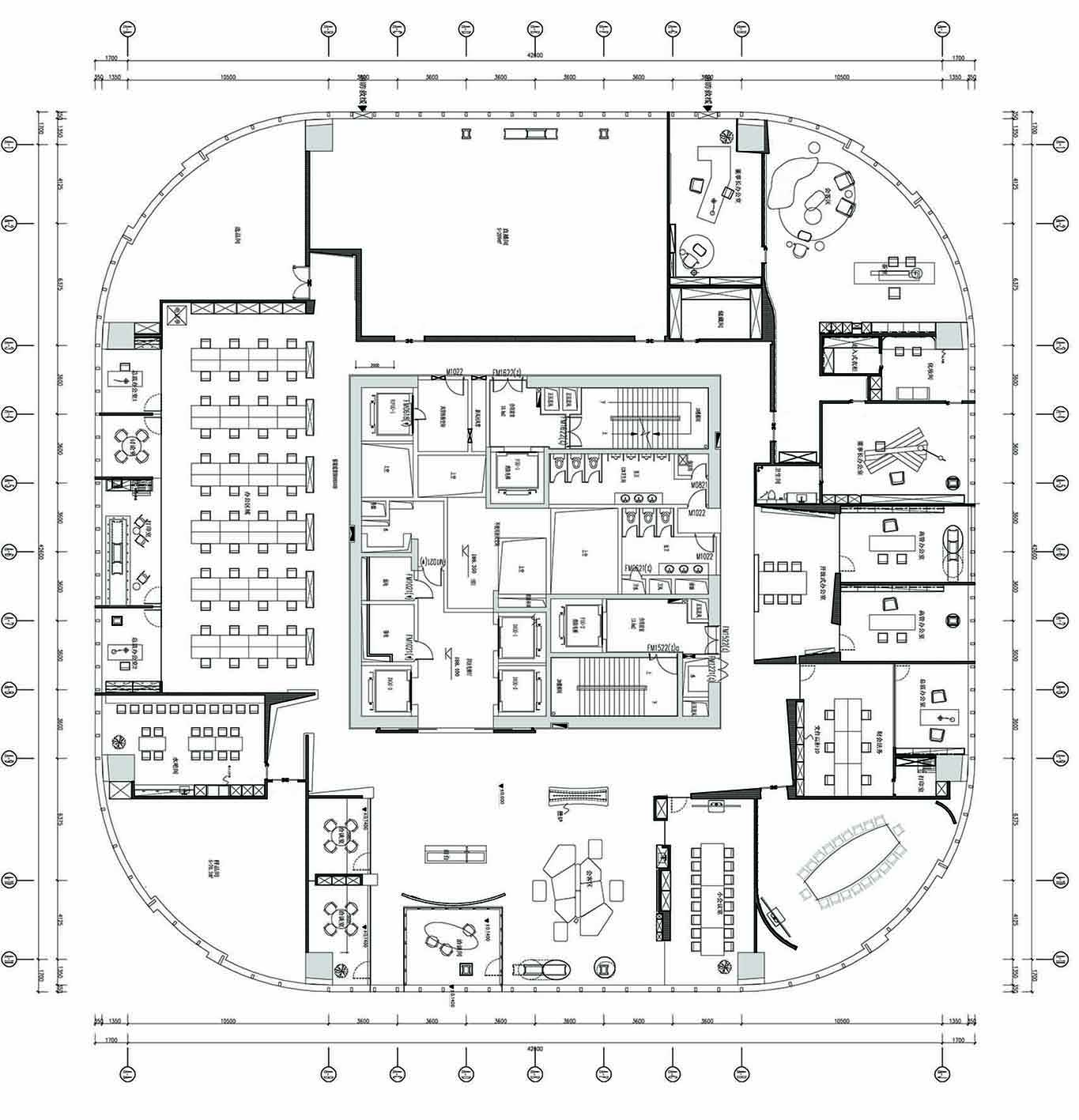辦公室設計,媒體公司辦公室設計,直播辦公室設計,辦公室設計案例,辦公室設計方案,開放式辦公室設計,杭州,英明向太直播辦公室,杭州時上建築空間設計事務所,沈墨
