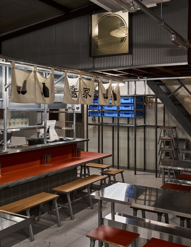 omo-studio,韓國,餐廳設計方案,餐廳裝修,街邊店設計,酒吧餐廳設計,醬家酒吧餐廳,55㎡