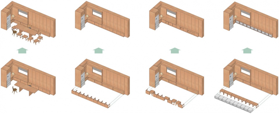 223㎡複式設計,223㎡,複式住宅設計,家裝設計,現代風格住宅設計,複式住宅設計案例,複式住宅設計方案,杭州,之江公寓老房改造,大不了地設計工作室