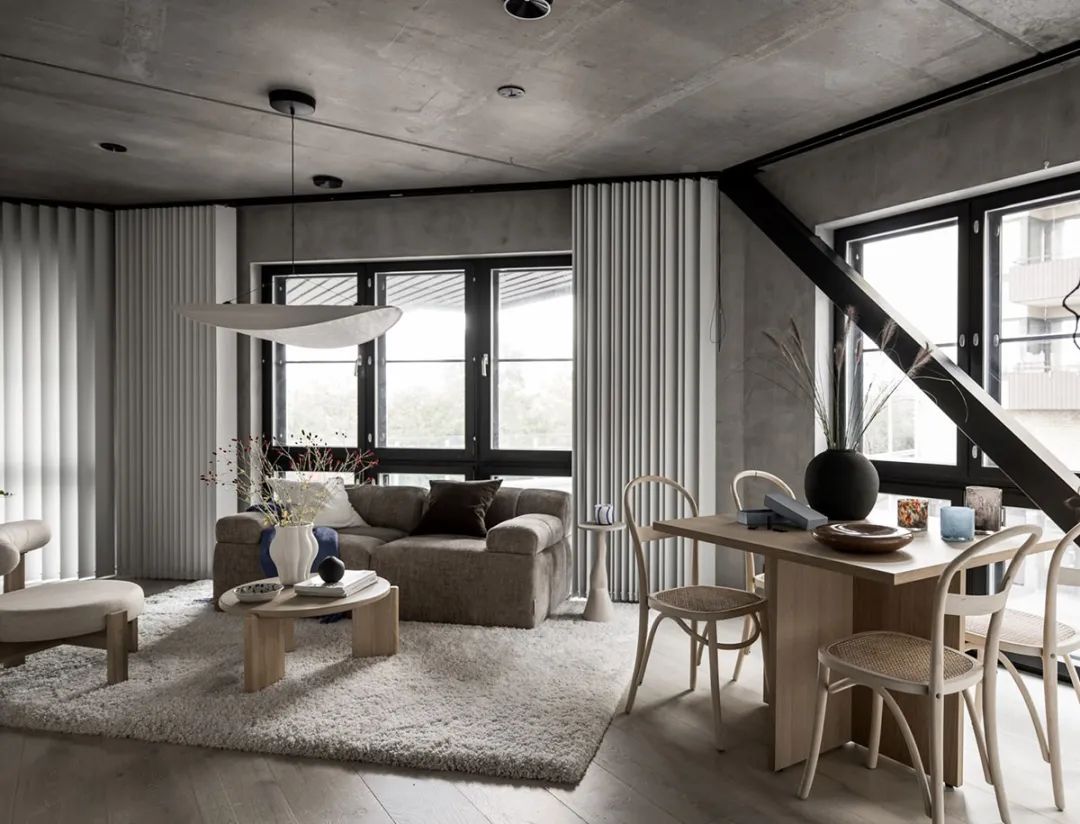lundin,公寓設計,公寓設計案例,45㎡,工業風,小公寓,小公寓設計效果圖,小戶型設計,哥德堡